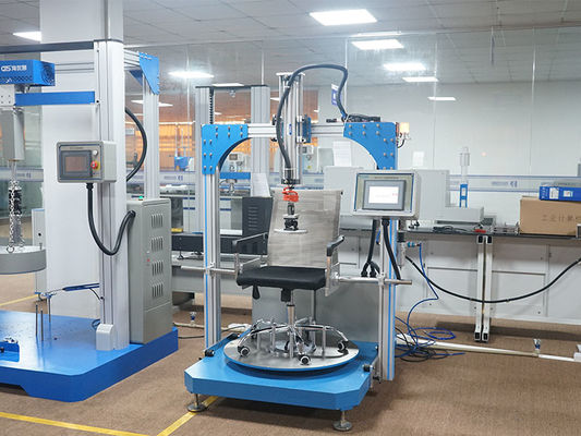 Elektryczne BIFMA X5.1 270lb Elektryczne krzesło biurowe Obrotowa maszyna do testowania trwałości