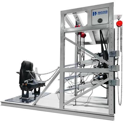 Badanie wytrzymałości punktu kotwiczenia pasa bezpieczeństwa (typ cylindru elektrycznego)