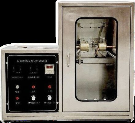 Sprzęt do badań palności, charakteryzujący się łatwą obsługą i precyzyjną kontrolą wyników oceny zagrożenia pożarowego