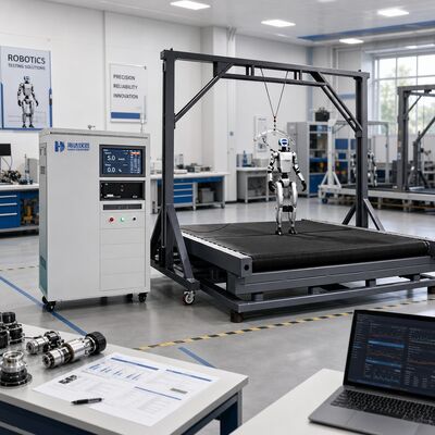 HD Robot Dynamiczna platforma testowa Stabilność chodzenia Sprzęt do testowania maszyny Regulowany nachylenie 0 20 stopni Kontrola prędkości 0 18 km/h