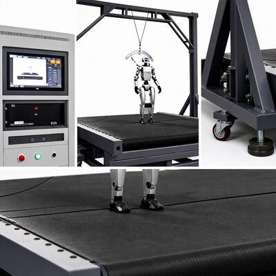 HD Robot Dynamiczna platforma testowa Stabilność chodzenia Sprzęt do testowania maszyny Regulowany nachylenie 0 20 stopni Kontrola prędkości 0 18 km/h