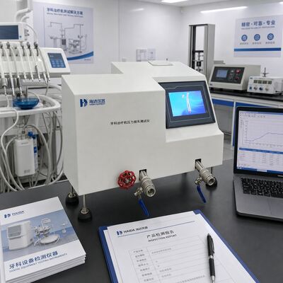 Tester utraty ciśnienia jednostki stomatologicznej, maszyna do testowania rozpadu podciśnienia, rozdzielczość 0,01 kpa, sprzęt stomatologiczny